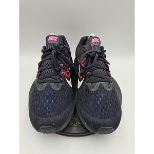Womens Nike Zoom Winflo 5 AA7414-401 Size 9 Running Shoes Black Pink Sneakers